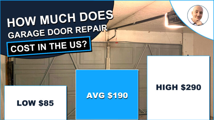 Average Cost of Garage Door Repair